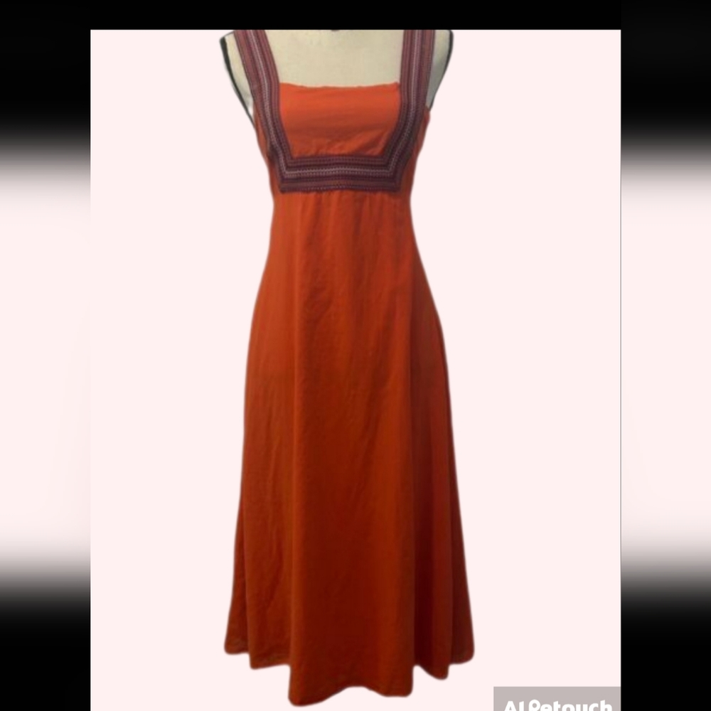Tory Burch cotton sleeveless sundress.